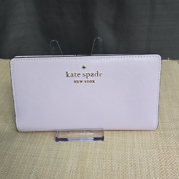 Kate Spade Blush Pink Wallet EUC - Picture 1 of 10
